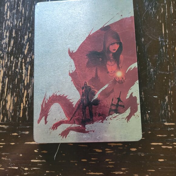Dragon Age Origins Collector's Edition Xbox 360 Steelbook Complete w/ Cloth Map - Picture 2 of 8